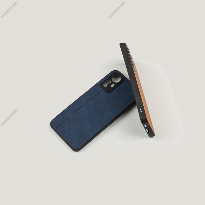 Чохол для Xiaomi Redmi 12C / 11A / Poco C55 Cosmic Leather black