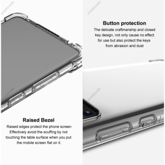 Чохол для Xiaomi Redmi Note 12 4G WXD Full camera ударопрочний прозорий