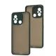 Чохол Xiaomi Redmi 12C / 11A LikGus Totu camera protect оливковий