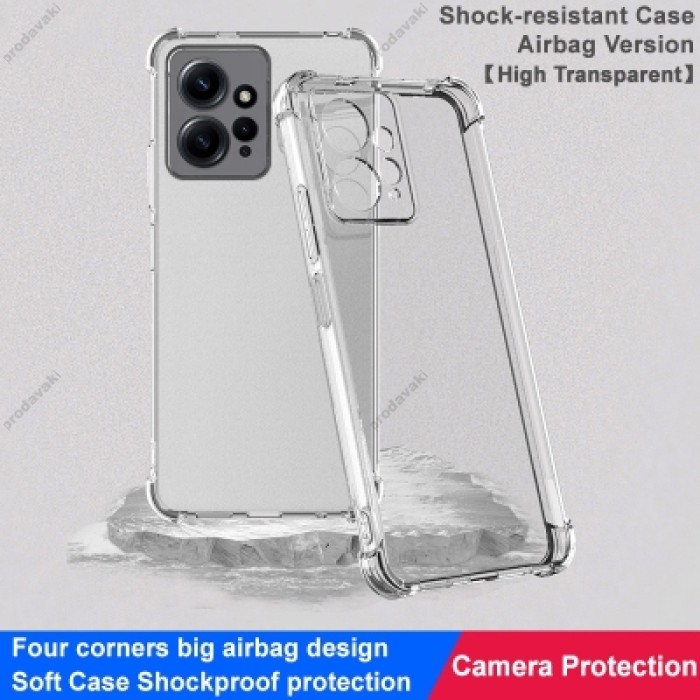 Чохол для Xiaomi Redmi Note 12 4G WXD Full camera ударопрочний прозорий