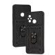 Чохол для Xiaomi Redmi 12C / 11A Serge Ring Armor ударостійкий чорний