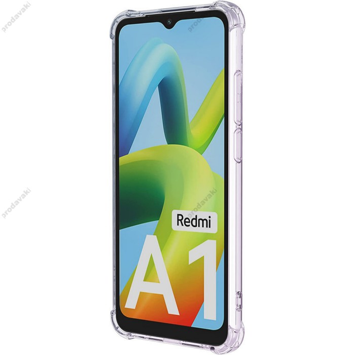 Чохол для Xiaomi Redmi A1 WXD Full camera ударопрочний прозорий