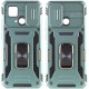 Чохол для Xiaomi Redmi 10C Camshield Army Ring блакитний / light blue