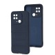 Чохол для Xiaomi Redmi 10C Shockproof protective темно-синій