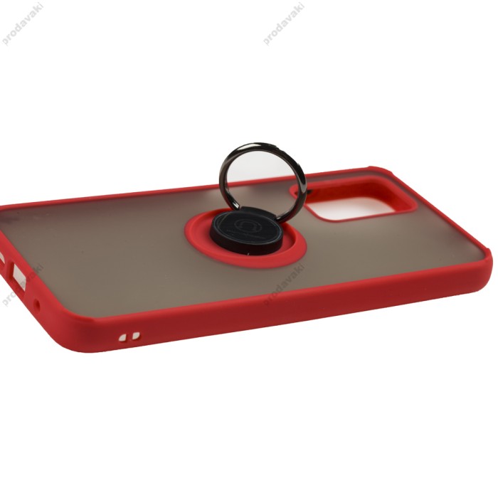 Чохол для Xiaomi Redmi 10 LikGus Edging Ring червоний