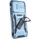 Чохол для Xiaomi Redmi 9C / 10A Camshield Army Ring блакитний / light blue