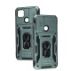 Чохол для Xiaomi Redmi 9C / 10A Camshield Army Ring зелений / light green