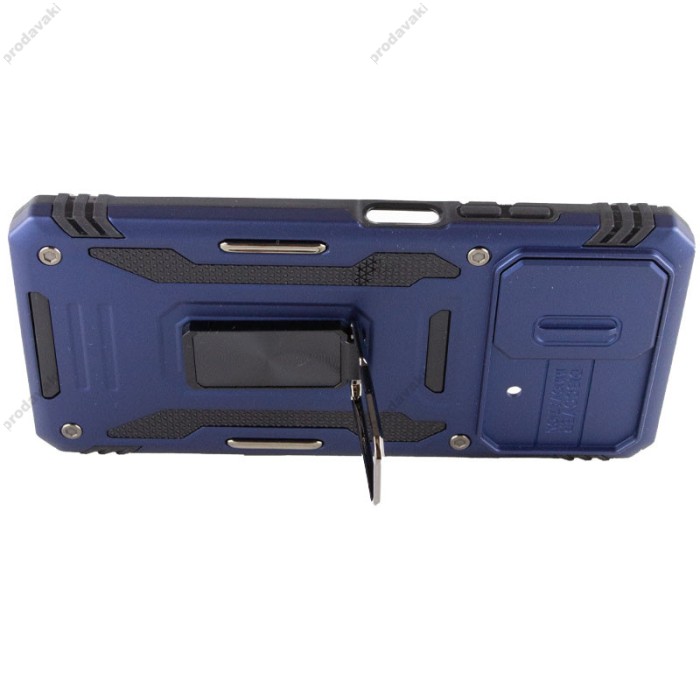 Чохол для Xiaomi Redmi 9C / 10A Camshield Army Ring синій / navy