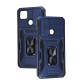 Чохол для Xiaomi Redmi 9C / 10A Camshield Army Ring синій / navy