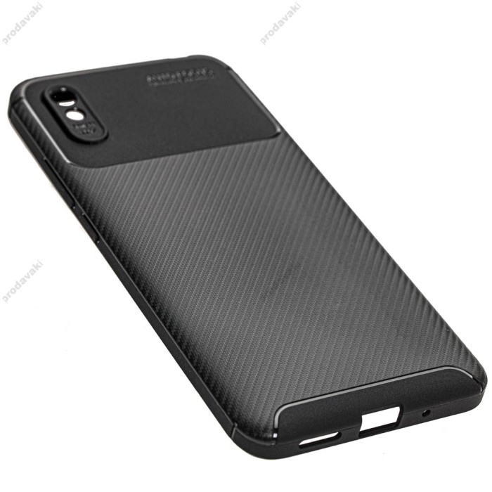 Чохол для Xiaomi Redmi 9A Ultimate Carbon чорний