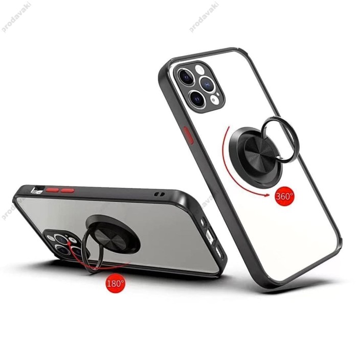 Чохол для Xiaomi Redmi 9A LikGus Edging Ring синій