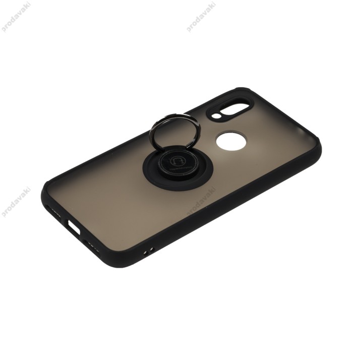 Чохол для Xiaomi Redmi 9A LikGus Edging Ring червоний