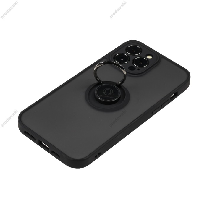 Чохол для Xiaomi Redmi 9A LikGus Edging Ring синій