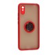 Чохол для Xiaomi Redmi 9A LikGus Edging Ring червоний