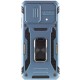 Чохол для Xiaomi Redmi 9A Camshield Army Ring блакитний / light blue