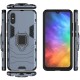 Чохол для Xiaomi Redmi 9A Transformer Ring ударостійкий з кільцем сірий