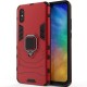 Чохол для Xiaomi Redmi 9A Transformer Ring ударостійкий з кільцем червоний