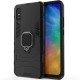 Чохол для Xiaomi Redmi 9A Transformer Ring ударостійкий з кільцем чорний