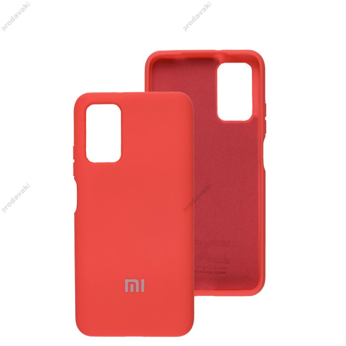 Чохол для Xiaomi Redmi 9T / Poco M3 Silicone Full кораловий