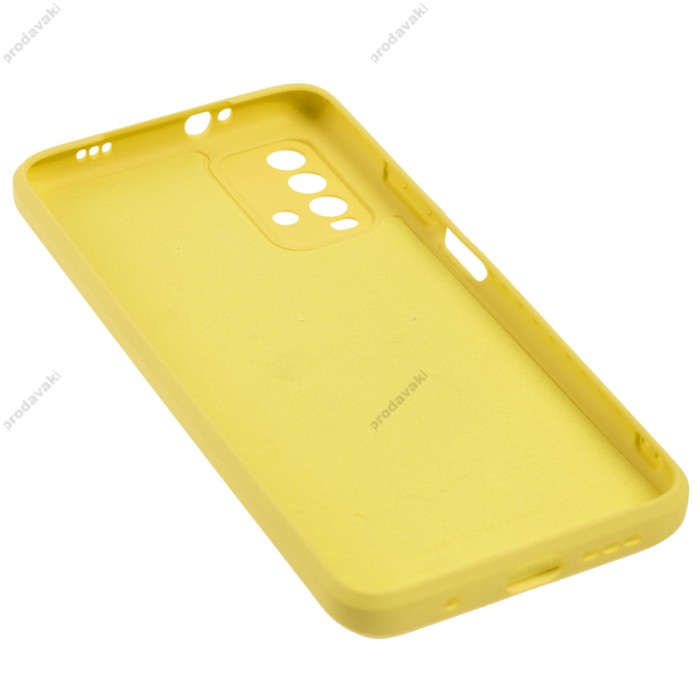 Чохол для Xiaomi Redmi 9T Wave colorful yellow