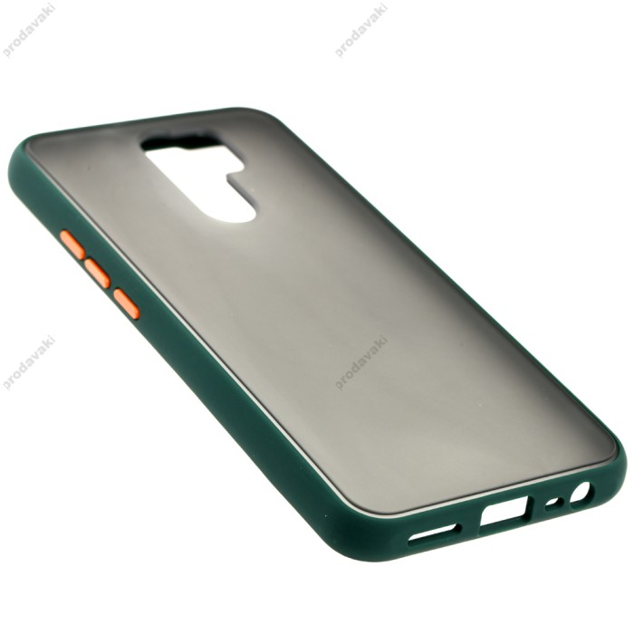 Чохол для Xiaomi Redmi 9 LikGus Maxshield оливковий