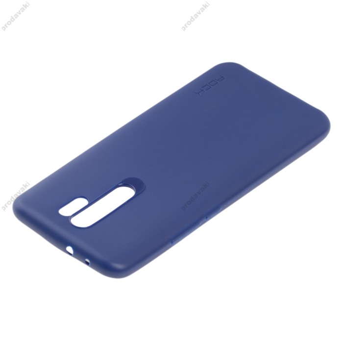 Чохол для Xiaomi Redmi 9 Rock soft матовий синій
