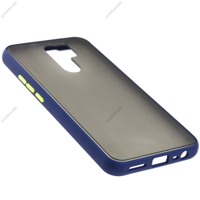 Чохол для Xiaomi Redmi 9 LikGus Maxshield синій