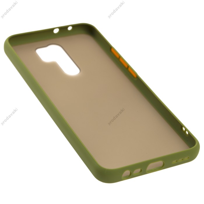 Чохол для Xiaomi Redmi 9 LikGus Maxshield зелений