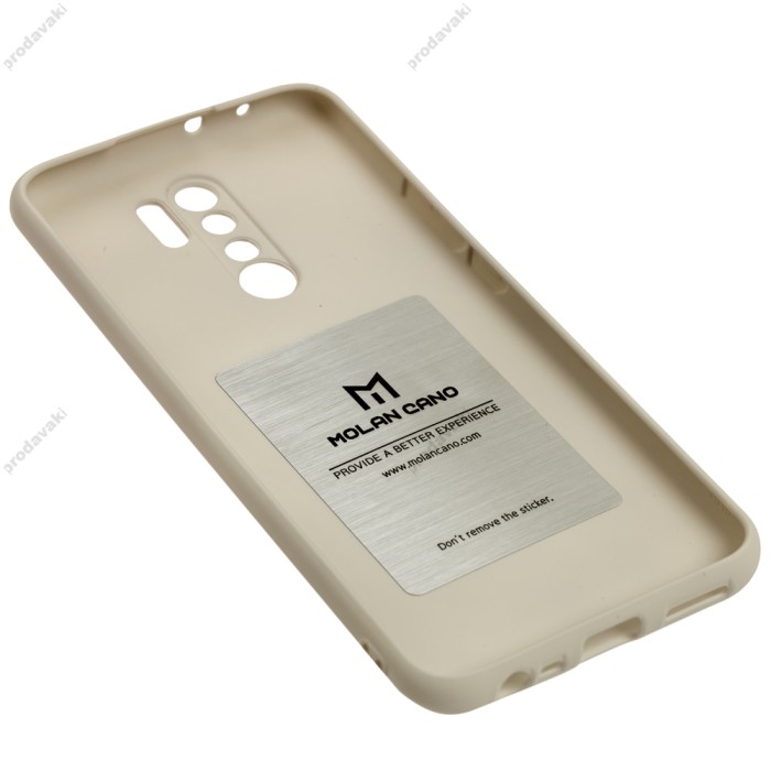 Чохол для Xiaomi Redmi 9 Molan Cano Jelly сірий