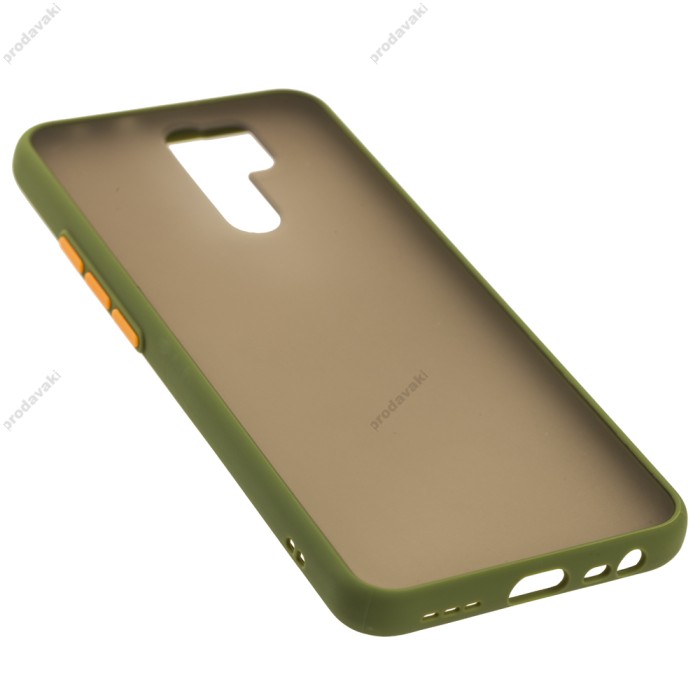 Чохол для Xiaomi Redmi 9 LikGus Maxshield зелений