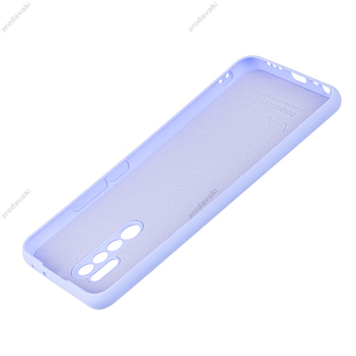 Чохол для Xiaomi Redmi 9 Wave colorful фіолетовий / light purple