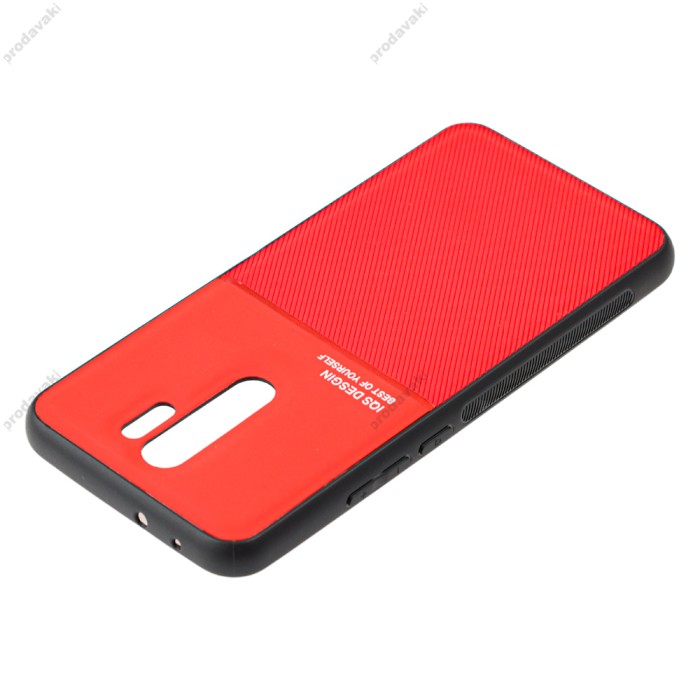 Чохол для Xiaomi Redmi 9 Melange червоний