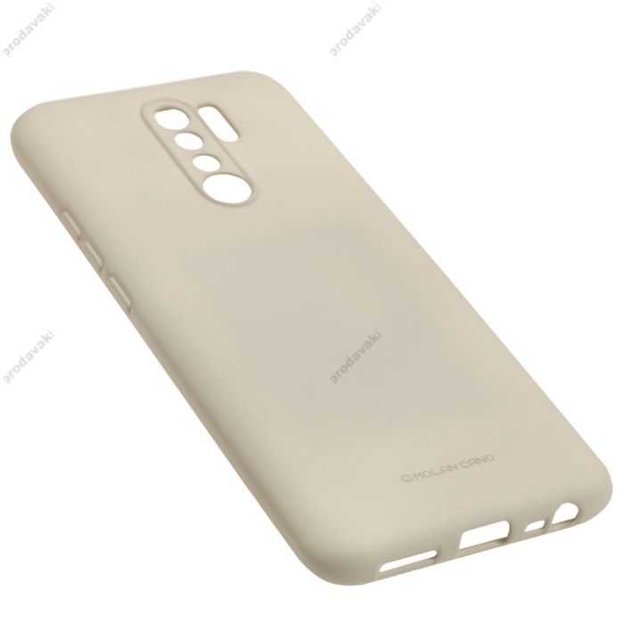 Чохол для Xiaomi Redmi 9 Molan Cano Jelly сірий