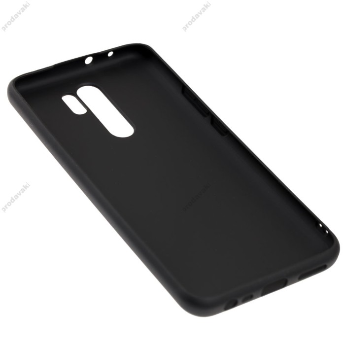 Чохол для Xiaomi Redmi 9 Leather cover чорний