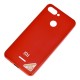 Чохол для Xiaomi Redmi 6 Silicone case (TPU) червоний