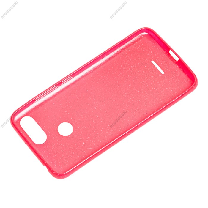 Чохол для Xiaomi Redmi 6 Shiny dust рожевий