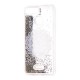 Чохол для Xiaomi Redmi 6 Блискучі вода срібляста "біла мандала"