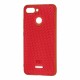Чохол для Xiaomi Redmi 6 Carbon New червоний