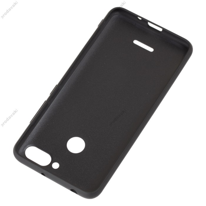 Чохол для Xiaomi Redmi 6 Hard Textile рожево-коричневий