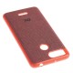 Чохол для Xiaomi Redmi 6 Textile червоний