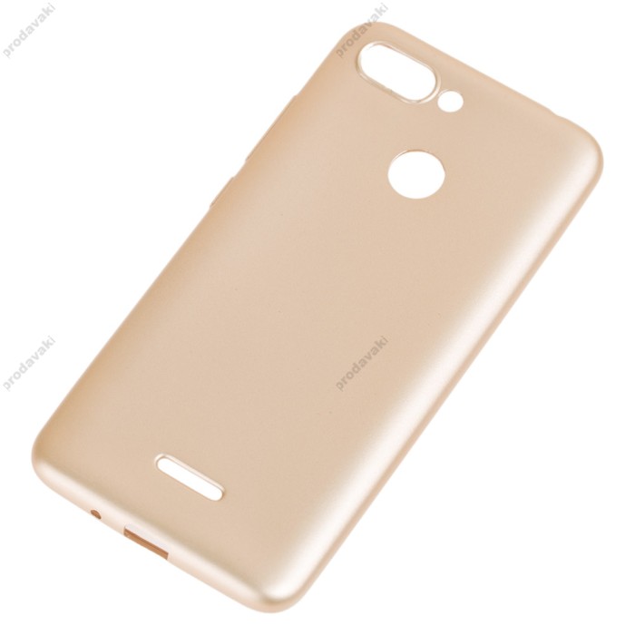 Чохол для Xiaomi Redmi 6 Rock матовий золотистий