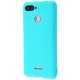 Чохол для Xiaomi Redmi 6 Molan Cano Jelly глянець бірюзовий