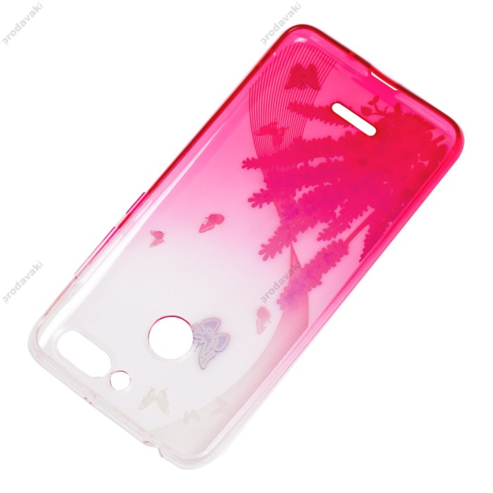 Чохол для Xiaomi Redmi 6 Glamour ambre "лаванда"
