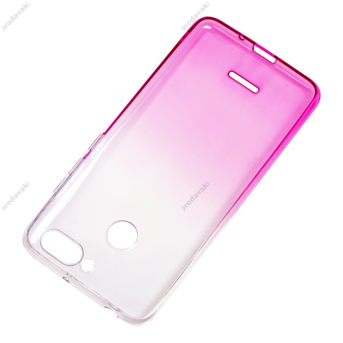 Чохол для Xiaomi Redmi 6 Gradient Design рожево-білий
