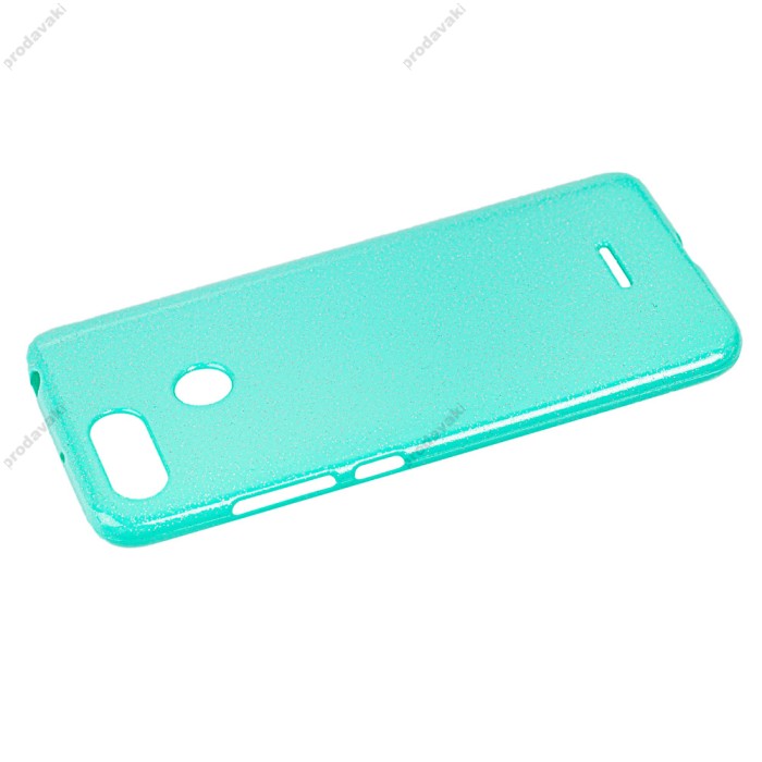 Чохол для Xiaomi Redmi 6 Shiny dust бірюзовий