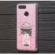 Чохол для Xiaomi Redmi 6 Блискучі вода світло-рожевий "морозиво"