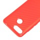 Чохол для Xiaomi Redmi 6 Carbon червоний