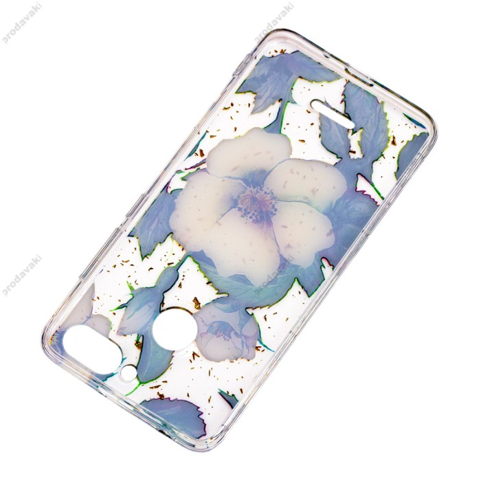 Чохол для Xiaomi Redmi 6 Flowers Confetti "шипшина"