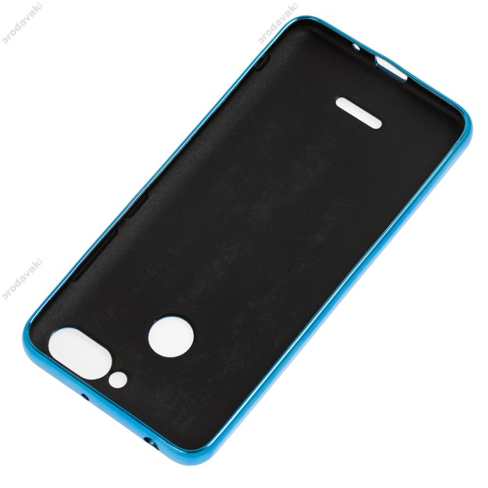 Чохол для Xiaomi Redmi 6 Silicone case (TPU) блакитний