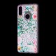 Чохол для Xiaomi Redmi Note 7 Блискучі вода світло-рожевий "квітучі куточки"